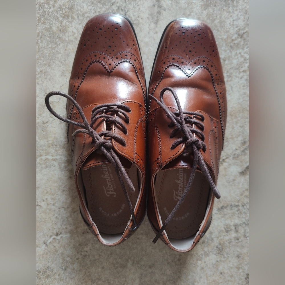 Florsheim (Reveal Wing Jr.) Boys Dress Shoes